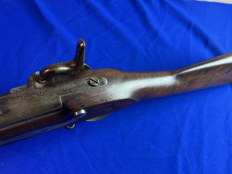 GOOD LOOKING RIFLED AND SIGHTED .69 CALIBER H&P CONVERSION OF A SPRINGFIELD MODEL 1822 U.S. MUSKET