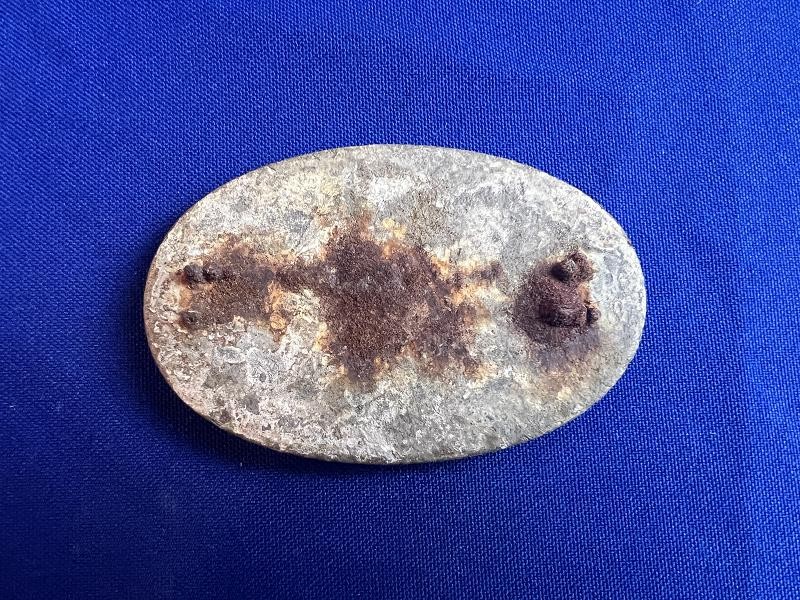 CIVIL WAR US BOXPLATE RECOVERED AT PICKETTS MILL BILL ADAMS COLLECTION