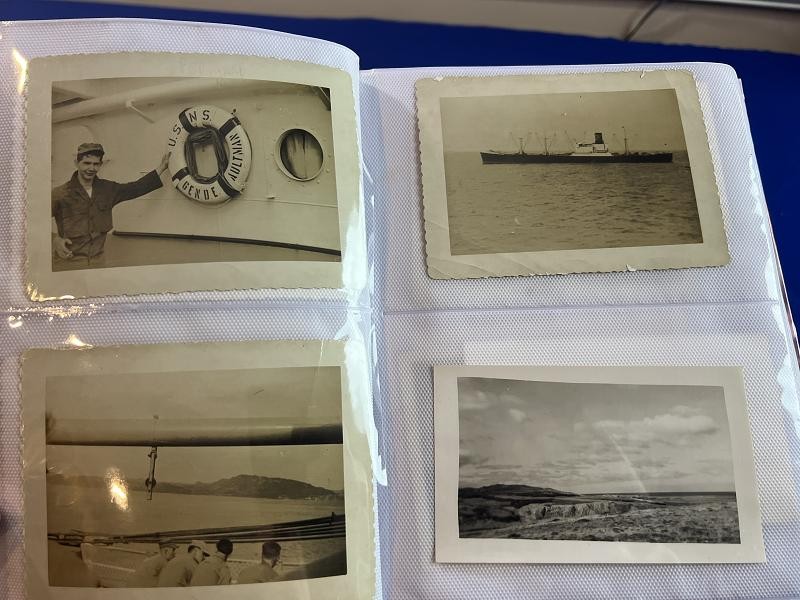 EXCELLENT US WWII & KOREAN WAR ALBUM OF 200 PHOTOS