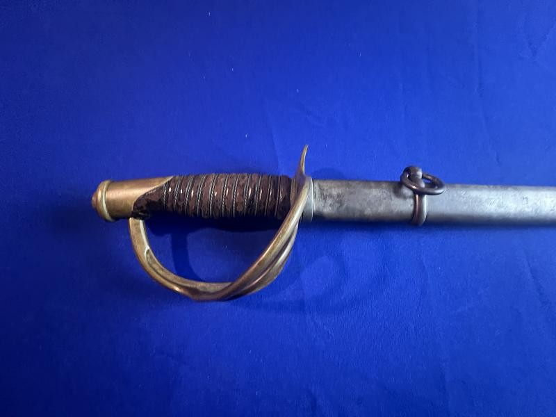 U.S. Civil War M1860 Light Cavalry Saber Sword Mansfield & Lamb Dated 1865