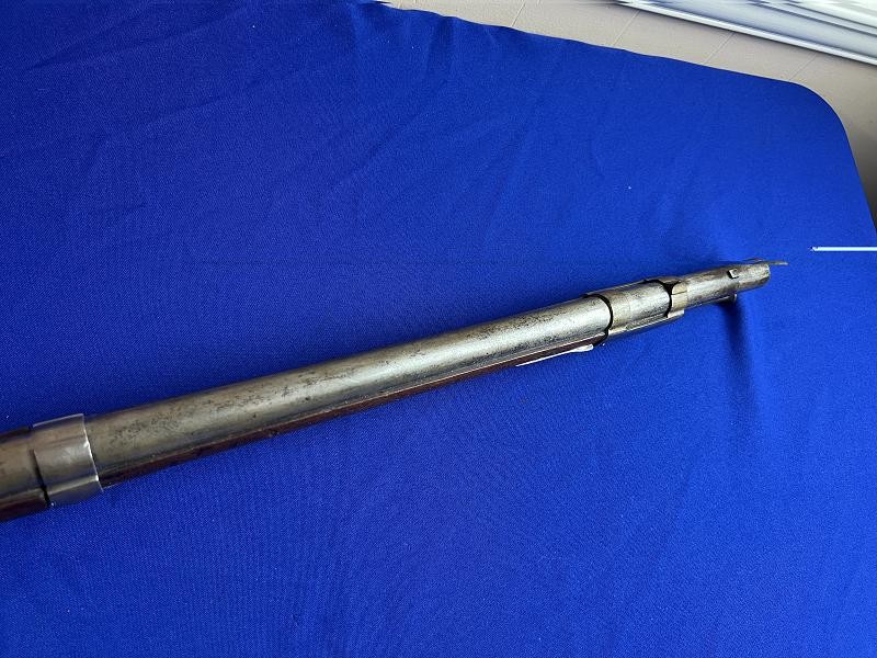 GOOD LOOKING RIFLED AND SIGHTED .69 CALIBER H&P CONVERSION OF A SPRINGFIELD MODEL 1822 U.S. MUSKET