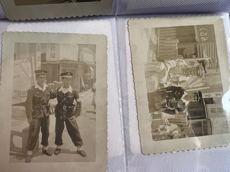 EXCELLENT US WWII & KOREAN WAR ALBUM OF 200 PHOTOS