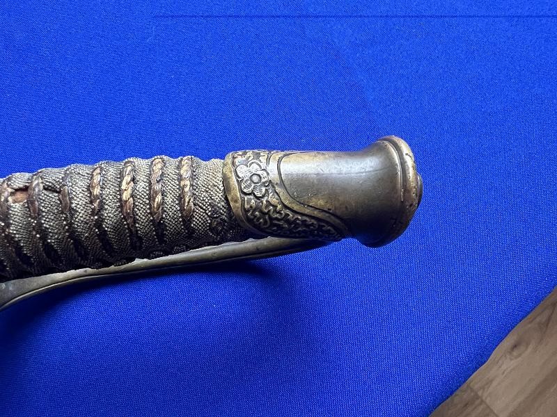 US MODEL 1850 FOOT OFFICER’S SWORD BY HORSTMANN & SONS, PHILADELPHIA