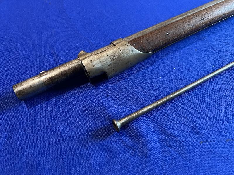GOOD LOOKING RIFLED AND SIGHTED .69 CALIBER H&P CONVERSION OF A SPRINGFIELD MODEL 1822 U.S. MUSKET