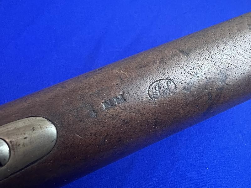 GOOD LOOKING RIFLED AND SIGHTED .69 CALIBER H&P CONVERSION OF A SPRINGFIELD MODEL 1822 U.S. MUSKET