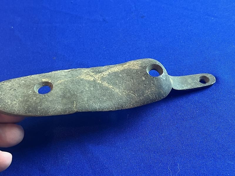 DUG ENFIELD MUSKET BUTTPLATE RECOVERED IN DALTON GA