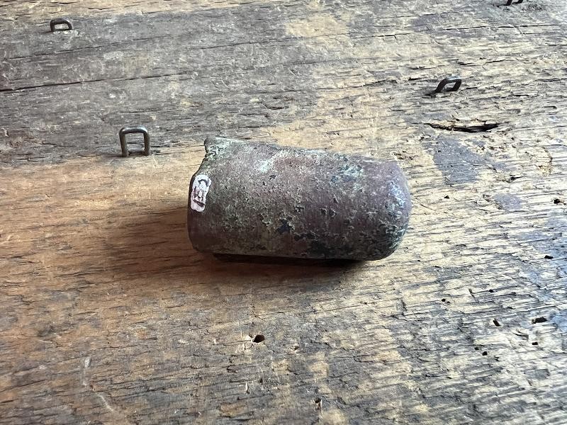 Dug Civil War Era Flagstaff Flag Pole Bottom Tom Dickey Collection Recovered Fort Clinch Florida