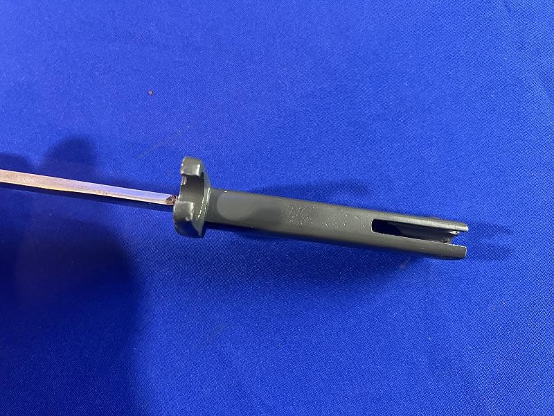 Fine WW1 Imperial German Ersatz Bayonet Made By FAG with High Ears & a Steel Scabbard