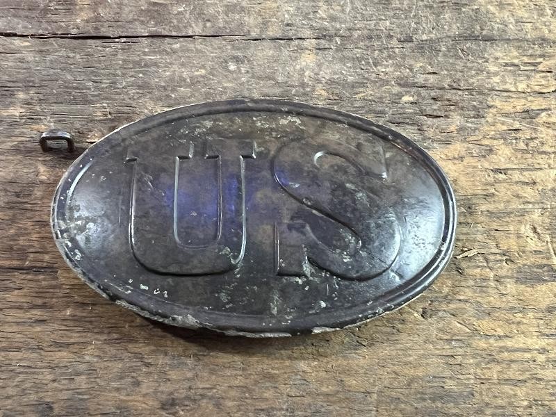 Dug US M-1839 Enlisted Man’s Belt Buckle