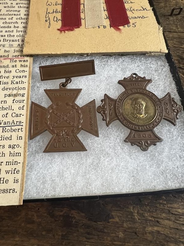 Southern Cross and Grouping of Soldier Who Fought for General John Hunt Morgan