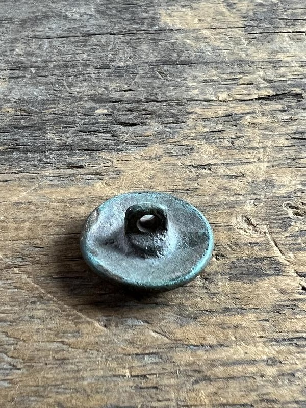 DUG CIVIL WAR CONFEDERATE CAST I INFANTRYMAN'S COAT BUTTON MACON GA